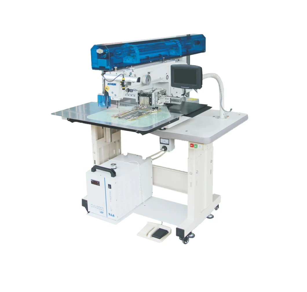 Zoyer Zy895jgkd Automatic Laser Pocket Welting Sewing Machine Pocket Sewing Machine Intelligent Sewing Machine