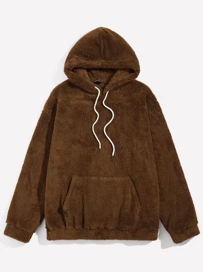 Wholesale Lady Casual OEM Custom 100% Polyester Zip up Letter Graphic Color Block Regular Sleeve Terry Fleece Kangaroo Pocket Drawstring Thermal Hoodie
