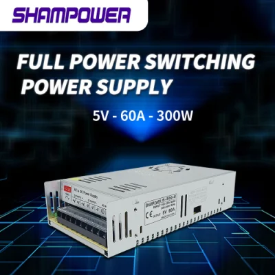 Alimentatore switching LED DC 5V 60A 300W per schermi LED