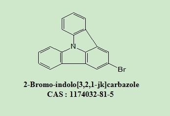 Intermedi OLED 2-bromo-indolo[3, 2, 1-Jk] 1174032-81-5